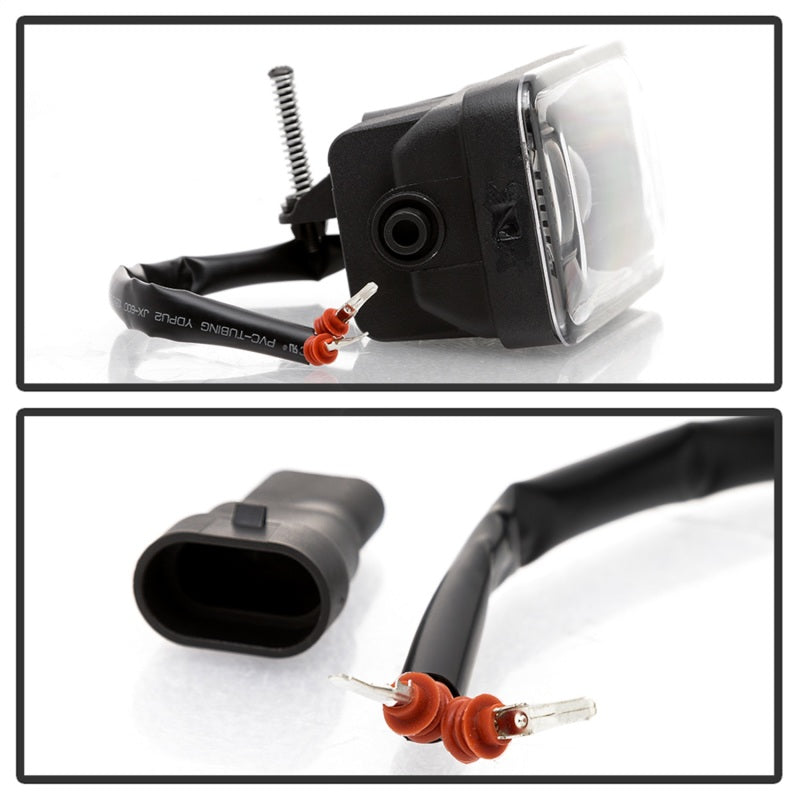 Spyder 15-18 Ford F-150 / 17-18 Ford F-250/F-350 Full LED Fog Lights - w/o Switch (FL-LED-PRO-4) 9043277 9043277 Photo - Unmounted