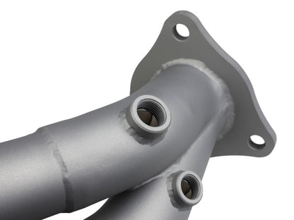 aFe Twisted 304SS Header 2020 Chevy Corvette (C8) 6.2L V8 - Titanium Ceramic Coated 48-34148-T 48-34148-T Photo - Unmounted