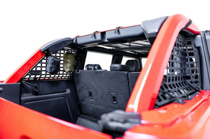 Addictive Desert Designs ADD 21-23 Ford Bronco & Bronco Raptor Rear Window Molle Storage Panels AC2302801NA AC2302801NA Photo - Mounted