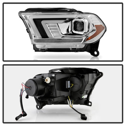 Spyder Dodge Durango 11-13 Halogen Model Only Projector Headlights - Chrome PRO-YD-DDU11SI-C 5088277 5088277 Photo - Unmounted
