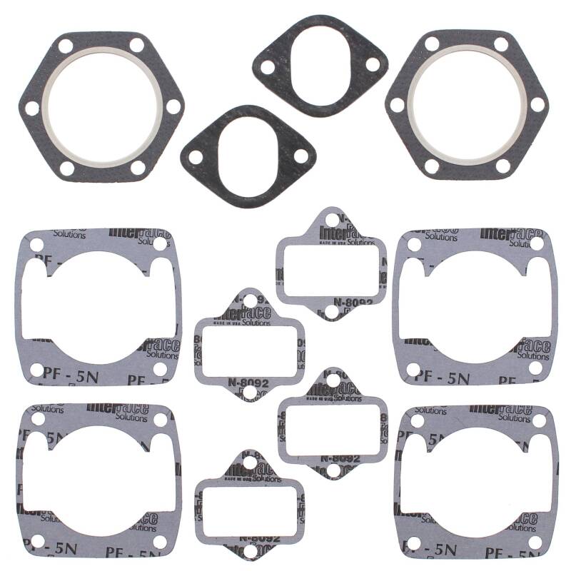 Vertex Pistons Vertex Gaskets  Jlo-cuyuna 2F440/2 6 Bolt Head Electric FC/2 Top End Gasket Kit 710106B 710106B Photo - Primary