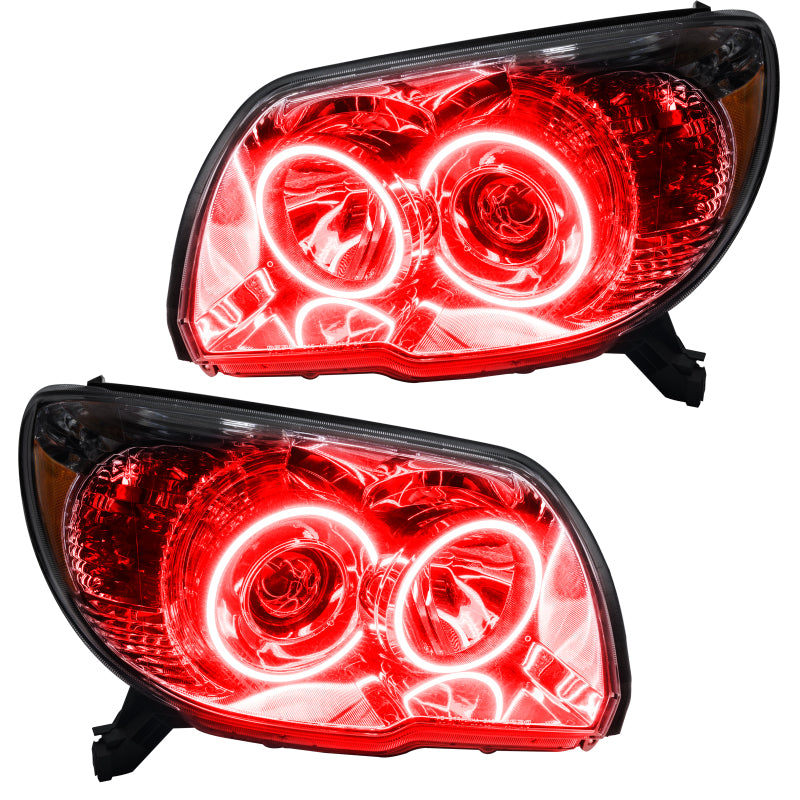 ORACLE Lighting 06-09 Toyota 4-Runner Sport Pre-Assembled LED Halo Headlights -Red 7090-003 7090-003 Photo - Primary