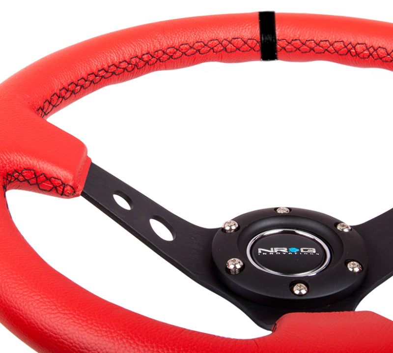NRG Red Suede Deep Dish Wheel RST-006S-RR User 1