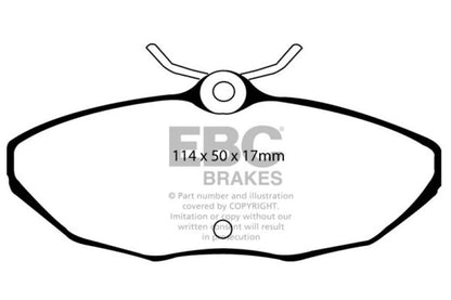 EBC Disc Brake Pad Set DP31221C Photo - Primary