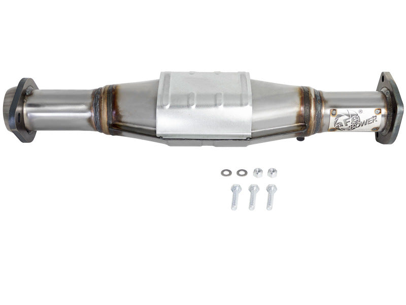 aFe Catalytic Converter Replacements Rear - Jeep Wrangler (TJ) - 00-03 47-48002 Photo - Unmounted