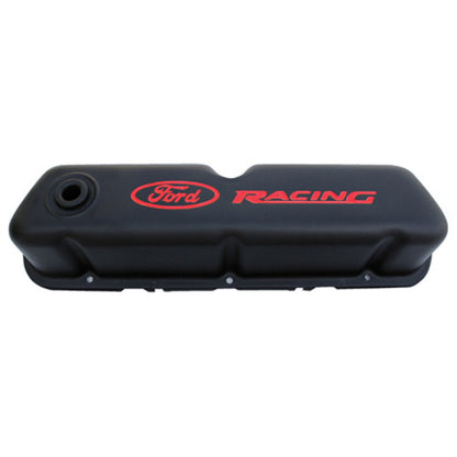 Ford Black Steel Valve Cover Set w/Ford Racing Logo FRD302-072 302-072 User 1