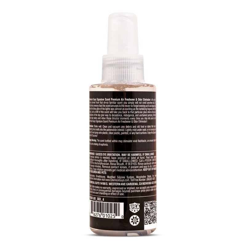 Chemical Guys Signature Scent Air Freshener & Odor Eliminator - 4oz (P12) AIR_069_4 AIR_069_4 User 1