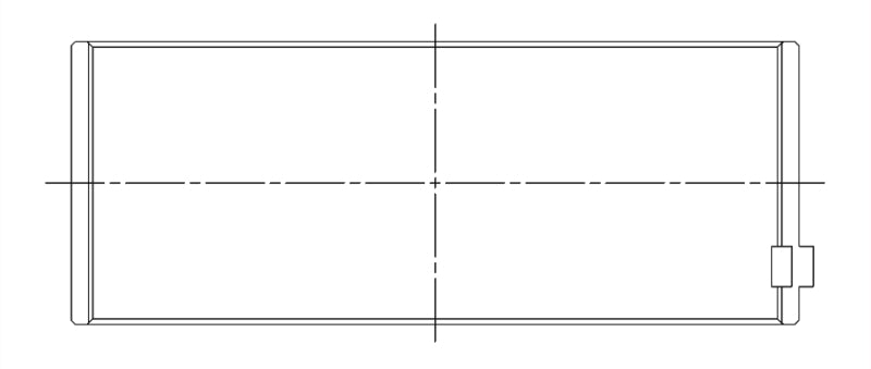 ACL GM 4 2.2L Ecotech Z22SE 2000 on Race Series **NEW ITEM 2020** Engine Connecting Rod Bearing Set 4B2296H-STD 4B2296H-STD Technical Drawing