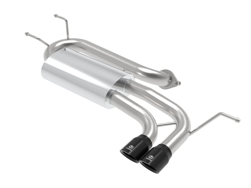 aFe Takeda 2-1/2in 304 SS Axle-Back Exhaust w/ Black Tip 16-19 Mazda Miata L4 2.0L 49-37004-B 49-37004-B Photo - Primary