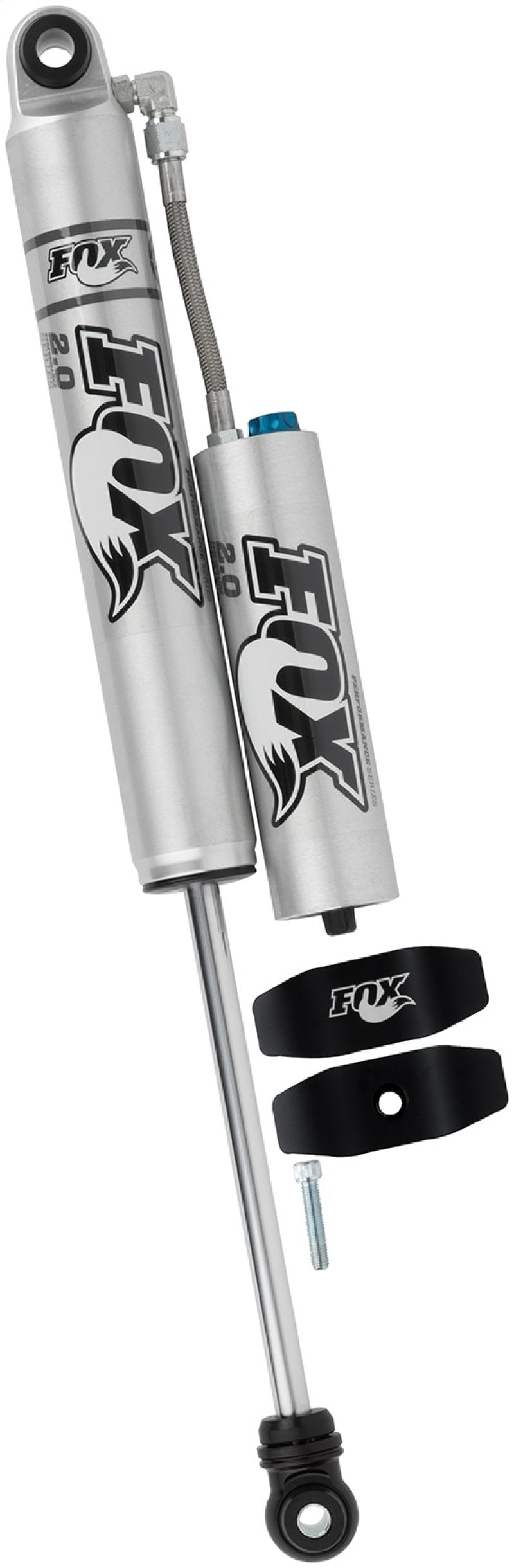 FOX 99-04 Ford SD 2.0 Performance Series 9.6in Smooth Body R/R Front Shock w/CD Adj. / 1.5-3in. Lift 985-26-103 985-26-103 Photo - Unmounted