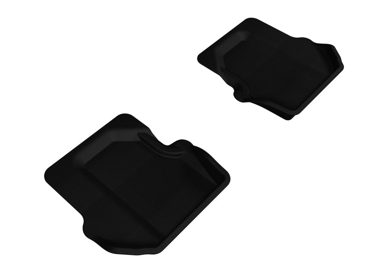 3D MAXpider 2005-2012 Porsche 911 997 Kagu 2nd Row Floormats - Black L1PO01121509 L1PO01121509 Photo - Primary