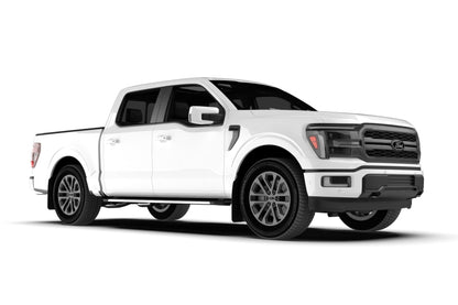 Rally Armor 21-24 Ford F-150 (Excl. Raptor) Black UR Mud Flap w/White Logo MF115-UR-BLK-WH MF115-UR-BLK-WH User 1
