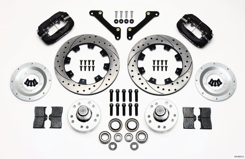 Wilwood Forged Dynalite Front Kit 12.19in Drilled 79-81 Camaro 140-9053-D 140-9053-D Photo - Primary