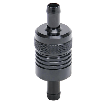 Russell Performance Black Street Fuel Filter (3in Length 1-1/8in diameter 3/8in inlet/outlet) 645150 645150 Photo - Primary
