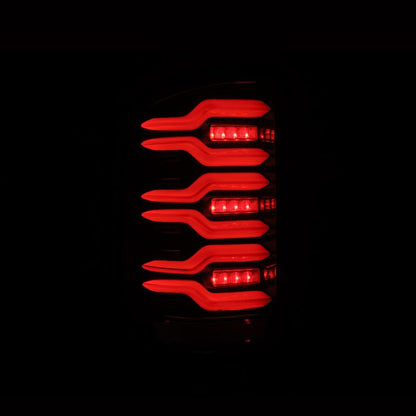 AlphaRex 14-18 GMC Sierra 1500/2500HD/3500HD LUXX-Series LED Tail Lights Alpha-Blk Actv Lgt Seq. Sig 630030 630030 User 2