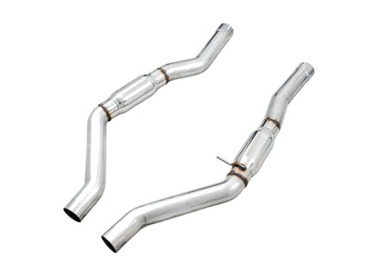 AWE Tuning 2019+ BMW M340i (G20) Resonated Touring Edition Exhaust - Quad Chrome Silver Tips 3015-42150 3015-42150 Photo - out of package