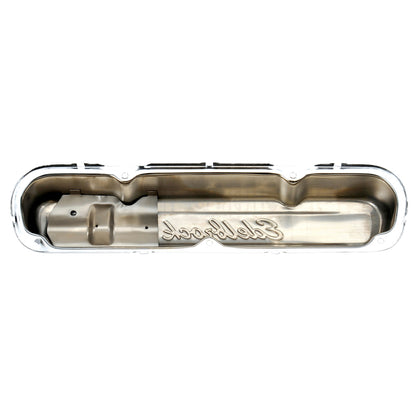 Edelbrock Valve Cover, Signature Series, Chrysler, 1965-1991 318-340-360 CID V8, 4495 Photo - out of package