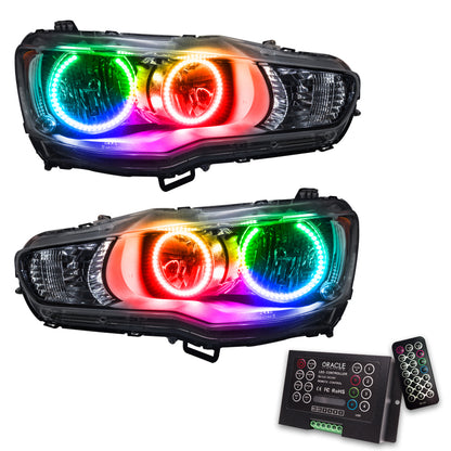 ORACLE Lighting Oracle 08-17 Mitsubishi Lancer SMD HL - ColorSHIFT w/ 2.0 Controller 7087-333 7087-333 Photo - Primary