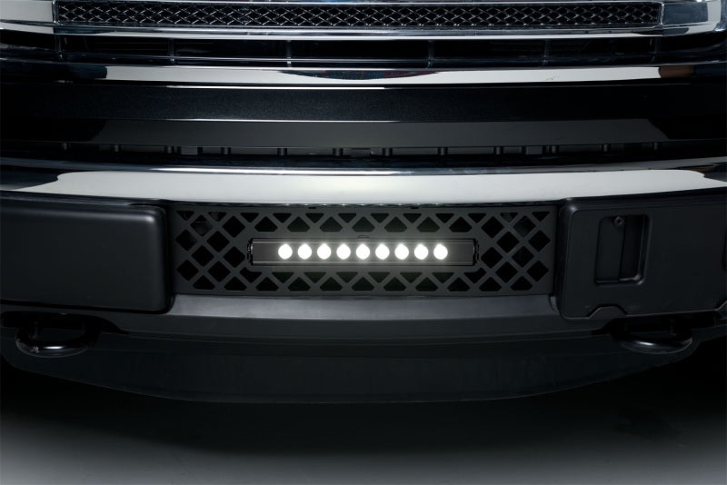 Putco 2011-2014, Ford F150 - EcoBoost Grille - Black Stainless Steel Diamond 85182L Photo - Mounted