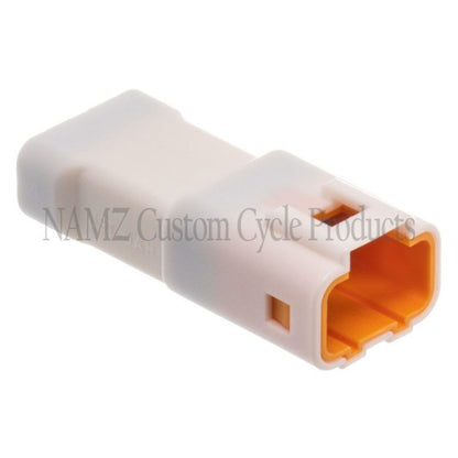 NAMZ JST 4-Position Tab w/Wire Seal NJST-04P NJST-04P Photo - Primary