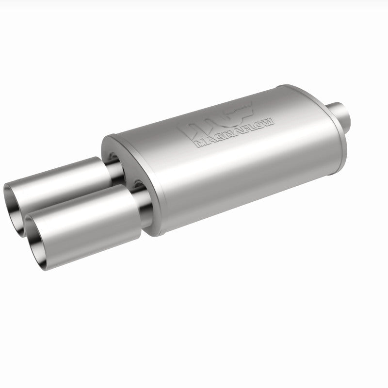 MagnaFlow 5" X 8" Oval Center/Dual Performance Muffler With Tip 14816 360 Degree Image Set