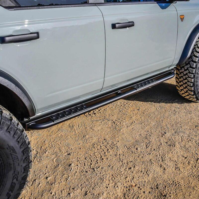 Westin 21-23 Ford Bronco 4dr (Excl. Bronco Sport) Rock Slider - Textured Black 42-14195 42-14195 Photo - Mounted