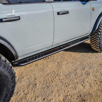 Westin 21-23 Ford Bronco 4dr (Excl. Bronco Sport) Rock Slider - Textured Black 42-14195 42-14195 Photo - Mounted