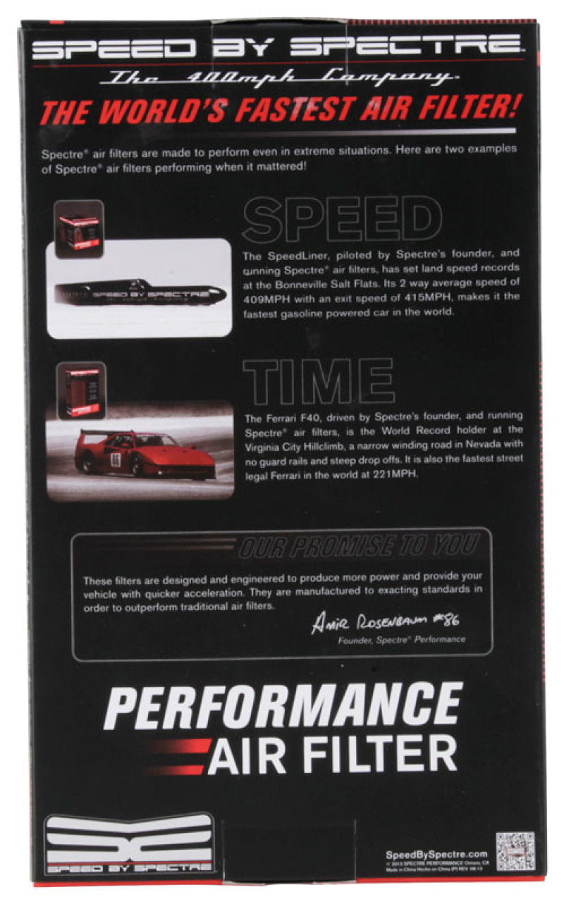 Spectre 06-07 Chevy Blazer 4.3L V6 F/I Replacement Panel Air Filter HPR7421 HPR7421 Photo - in package