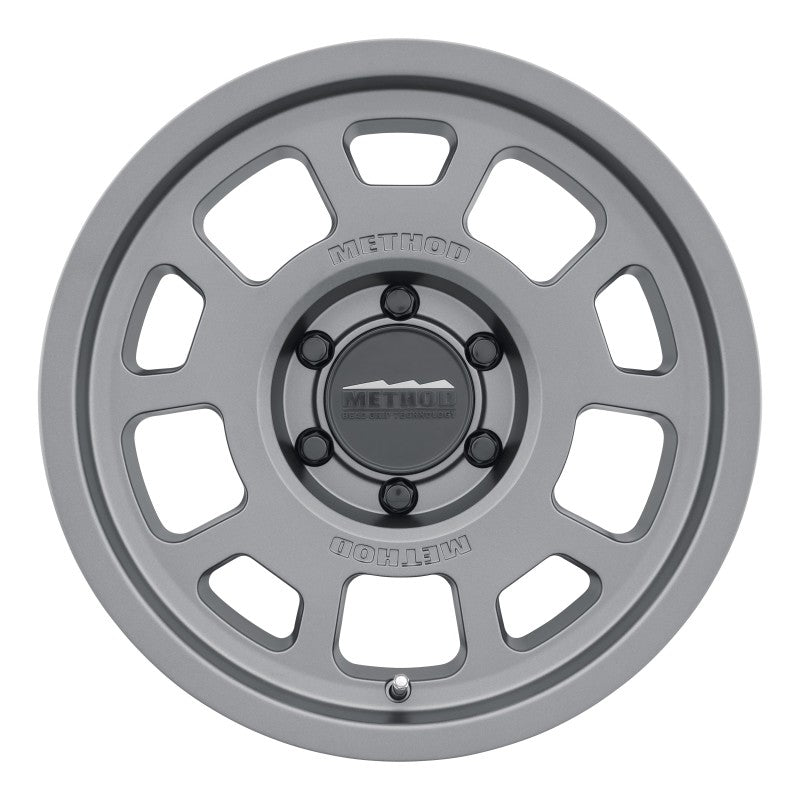 Method Wheels Method MR705 17x8.5 0mm Offset 6x5.5 106.25mm CB Titanium Wheel MR70578560800 MR70578560800 User 1