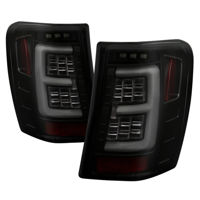 Spyder 99-04 Jeep Grand Cherokee - Light Bar Led Tail Lights - Black Smoke - ALT-YD-JGC99V3-BSM 5086150 5086150 Photo - Primary