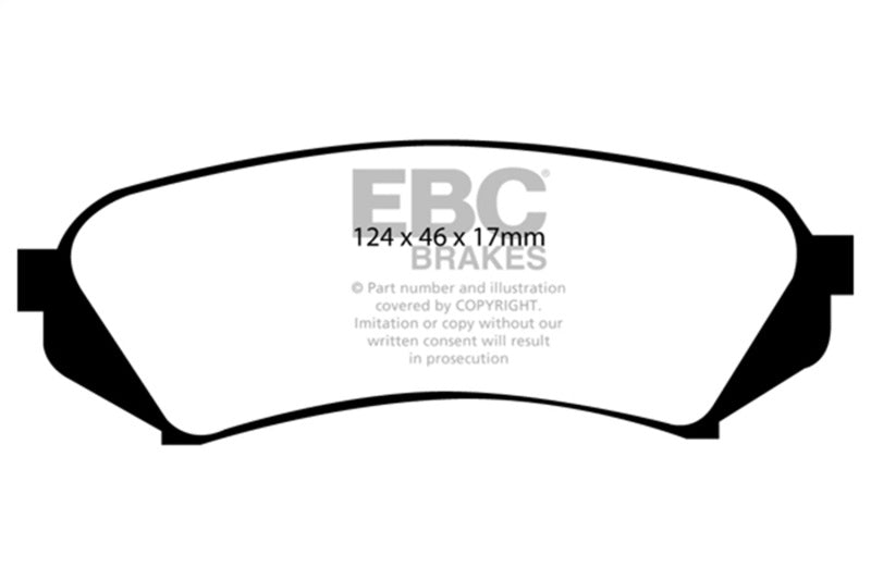 EBC Disc Brake Pad Set DP61282 Photo - Primary