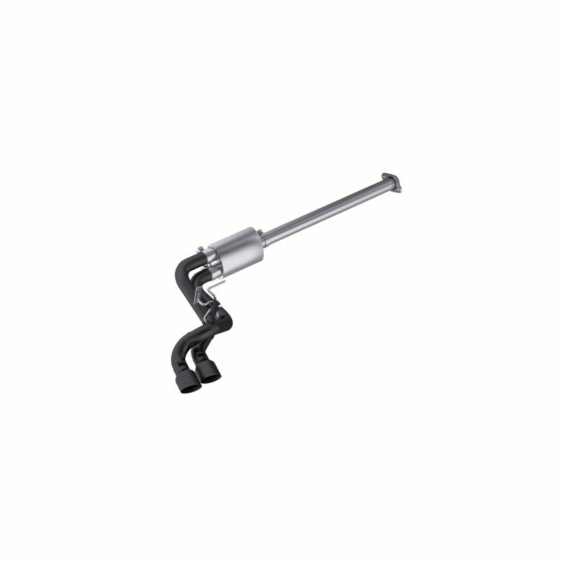 MBRP 09-14 Ford F150 Pre-Axle 4.5in OD Tips Dual Outlet 3in Black Coated S5261BLK Photo - Primary