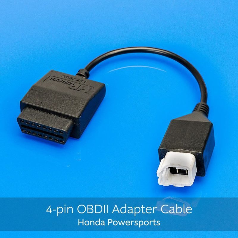 HP Tuners HPT OBDII Adapter Cable - Honda Powersports - 4 Pin H-002-11 H-002-11 User 1