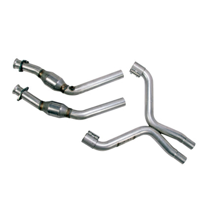 BBK Performance 2011-14 Mustang V6 3.7l Full-length X-pipe With Converters 1814 Photo - Primary