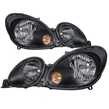 SPYDER Xtune Lexus GS300/GS400/GS430 98-05 Halogen Only Crystal Headlights Black HD-JH-LGS98-BK 9026911 9026911 Photo - Primary