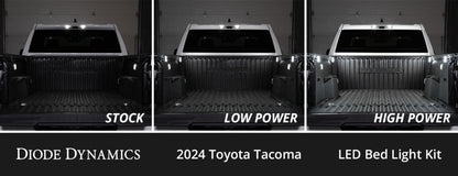 Diode Dynamics Stage Series LED Bed Light Kit for Toyota Tacoma- White Diffused DD7948 DD7948 User 5