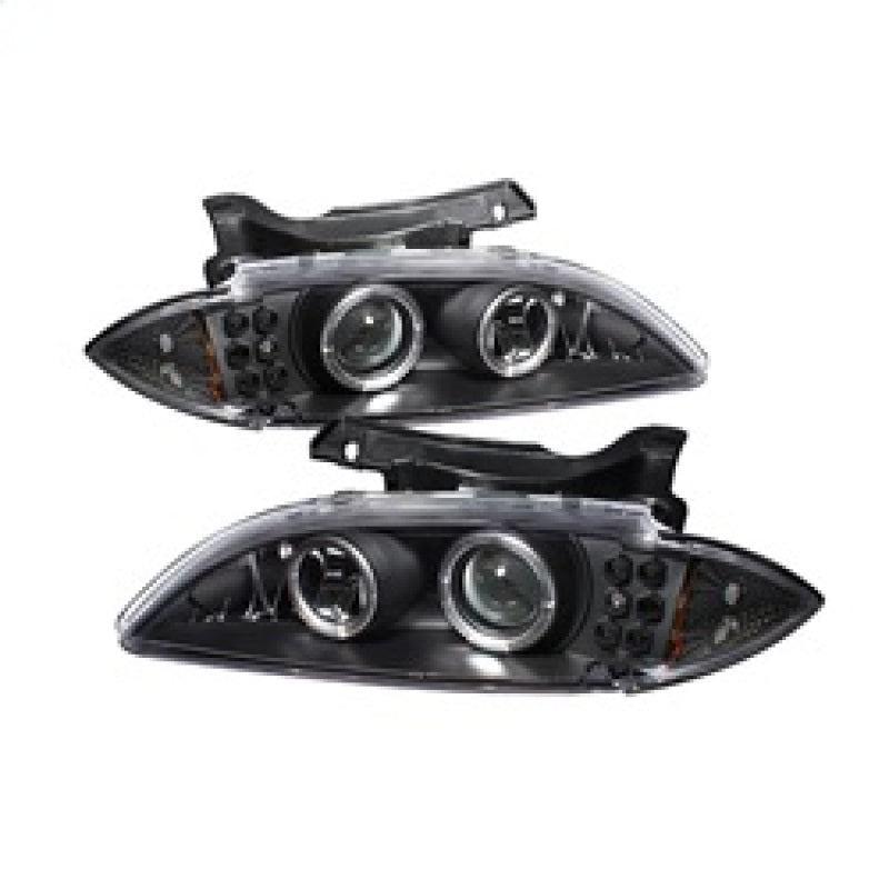 Spyder Chevy Cavalier 95-99 Projector Headlights LED Halo replaceanle LEDs Blk PRO-YD-CCAV95-BK 5009265 5009265 Photo - Primary