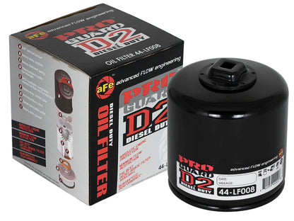 aFe Pro GUARD D2 Oil Filter (4 Pack) Ford Gas Trucks 93-11 V8-4.6L/5.4L/5. 44-LF008-MB Photo - Unmounted