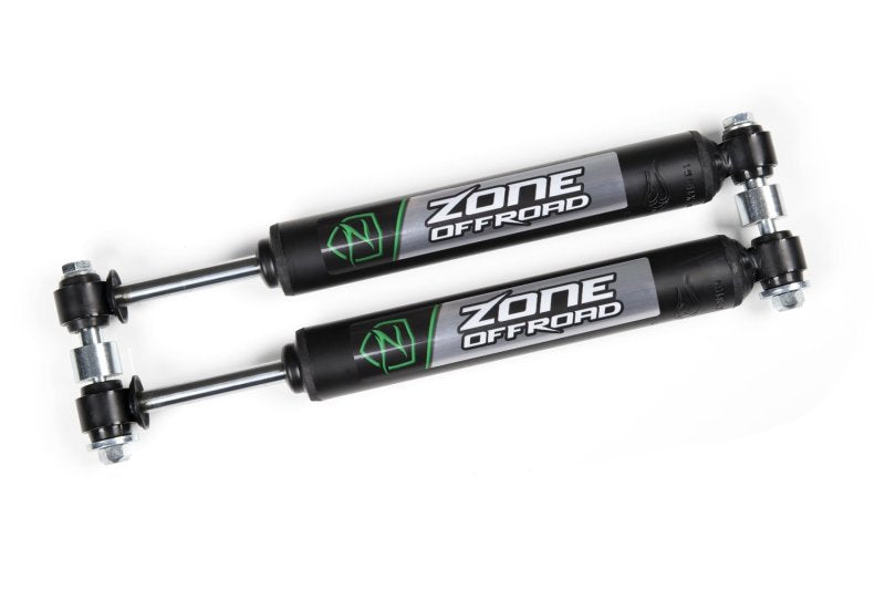 Zone Offroad 2013 Ram 3500 Dual Steering Stabilizer - Black ZON7250 ZON7250 Photo - Primary