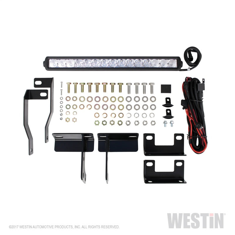 Westin 2009-2018 Dodge/Ram 1500 (Excl. Rebel model) Ultimate LED Bull Bar - Chrome 32-1960L 32-1960L Photo - Unmounted