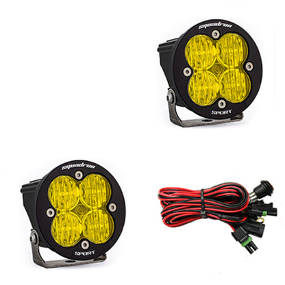 Baja Designs Squadron-R Sport Black LED Auxiliary Light Pod Pair - Universal 587815 Photo - Primary