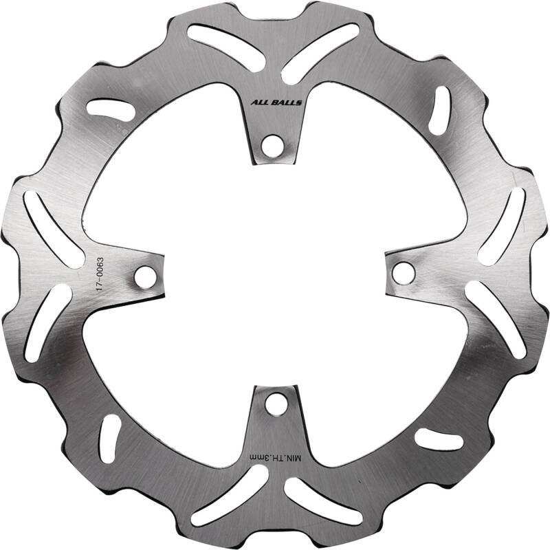 All Balls Racing 03-05 Kawasaki KX125 Brake Disc Front 18-0063 18-0063 Photo - Primary