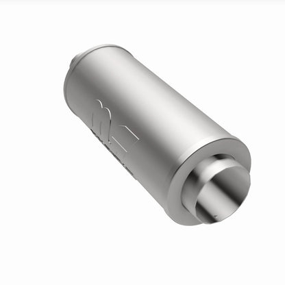 MagnaFlow 6" Round Center/Center Performance Muffler With Tip 14846 360 Degree Image Set