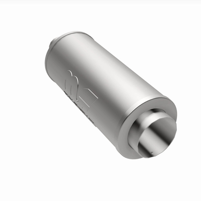 MagnaFlow 6" Round Center/Center Performance Muffler With Tip 14846 360 Degree Image Set