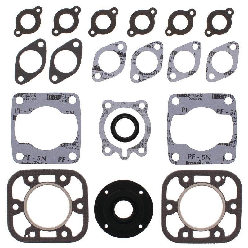 Vertex Pistons Vertex Gaskets 74-75 Brutanza 340 62mm Bore Complete Gasket Kit w/ Oil Seals 711108A 711108A Photo - Primary