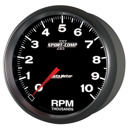 Autometer Gauge, Tachometer, 5", 10k RPM, In-Dash, Sport-Comp II 3698 User 3