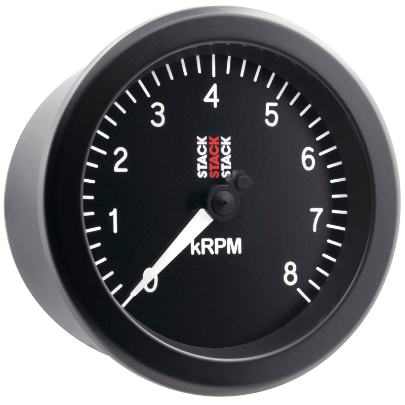 Autometer Stack Sport 88mm 0-8K RPM Tachometer - Black ST100-08 ST100-08 User 6
