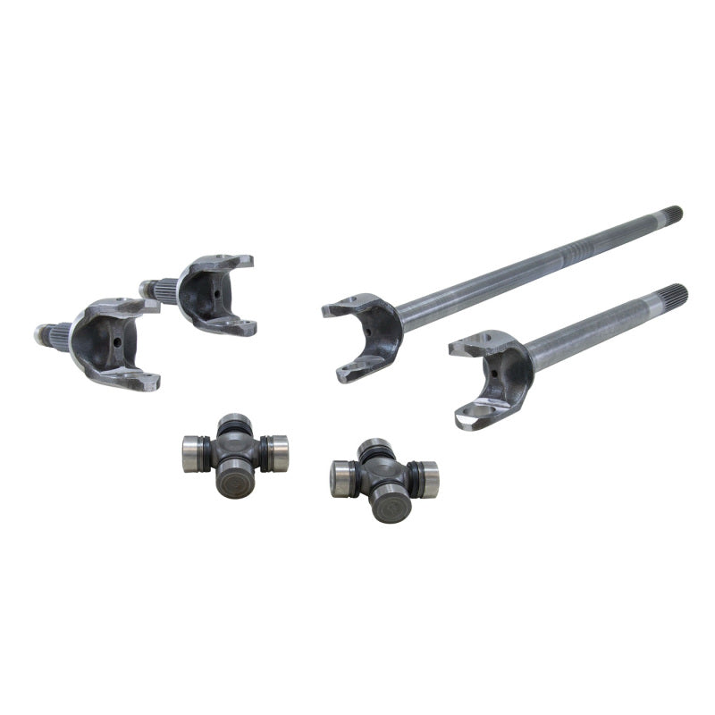 Yukon Gear & Axle Yukon Gear Front 4340 Chrome-Moly Replacement Axle Kit For 79-93 Dodge / Dana 60 w/ 35 Splines YA W26026 YA W26026 Photo - Primary