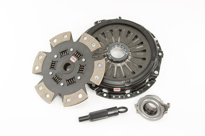 Comp Clutch 03-06 Mitsubishi Lancer Evo 7/8/9 Stage 4 - 6 Pad Ceramic Clutch Kit 5152-1620 5152-1620 Photo - Primary
