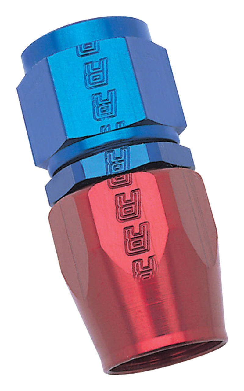 Russell Red / Blue Hose End, # 20 Straight 610070 Photo - Primary